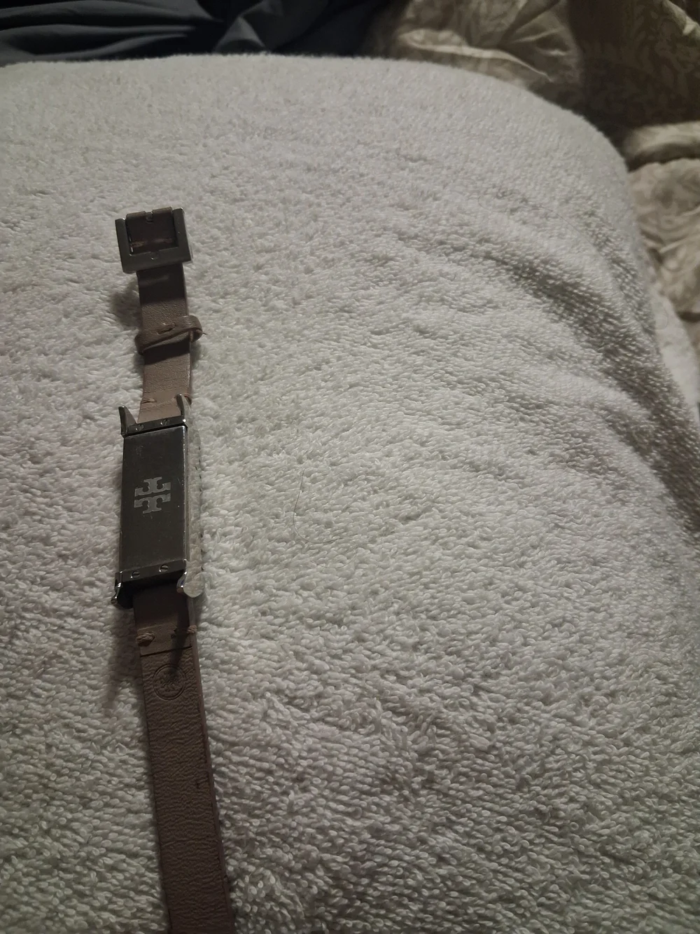 Tory Burch taupe leather